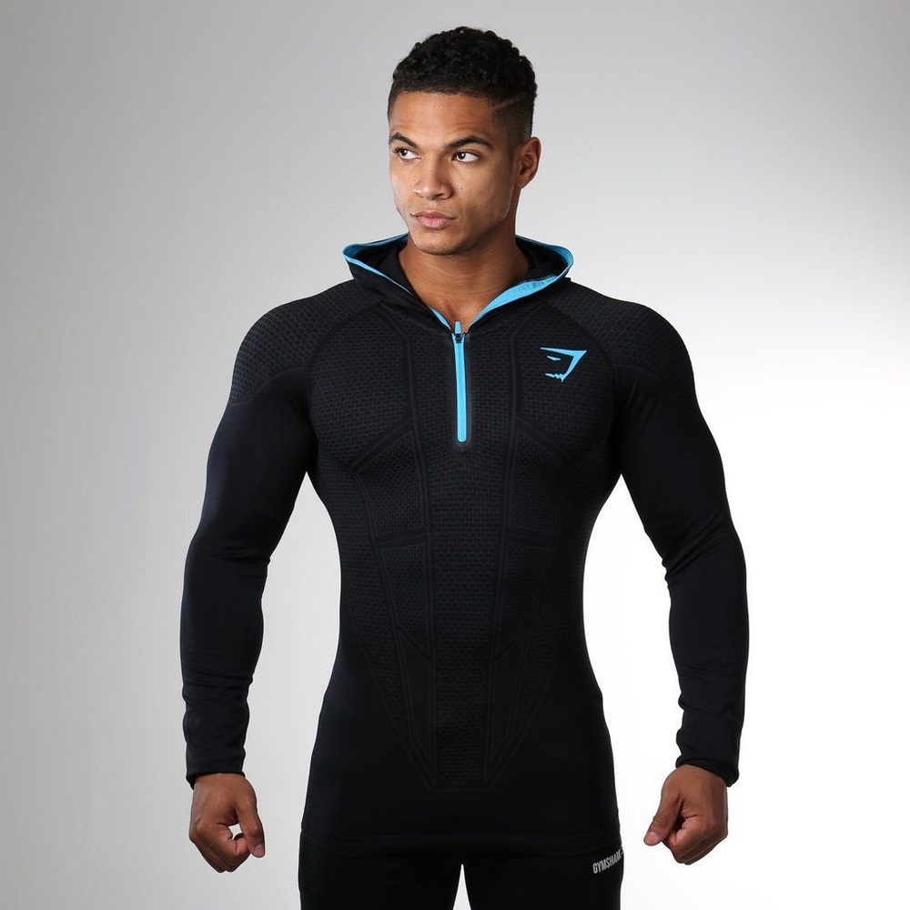 (IN SEARCH OF) Gymshark v1 onyx hoodie